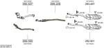 BOSAL  Mutter,väljalaskekollektor 258-050