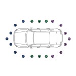 BOSCH  Sensor, parkimisabi 0 263 009 638