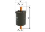 BOSCH Kütusefilter 0 450 902 151