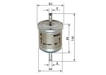 BOSCH Kütusefilter 0 450 905 280