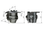 BOSCH Kütusefilter 0 450 906 460