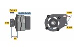 BOSCH Generaator 14V 0 986 039 471