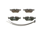 BOSCH Piduriklotsi komplekt,  ketaspidur 0 986 424 027