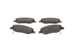 BOSCH Piduriklotsi komplekt,  ketaspidur 0 986 424 042