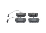 BOSCH Piduriklotsi komplekt,  ketaspidur 0 986 424 044