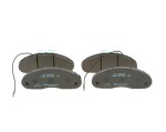 BOSCH Piduriklotsi komplekt,  ketaspidur 0 986 424 080