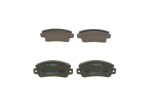 BOSCH Piduriklotsi komplekt,  ketaspidur 0 986 424 098