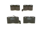 BOSCH Piduriklotsi komplekt,  ketaspidur 0 986 424 144