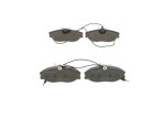 BOSCH Piduriklotsi komplekt,  ketaspidur 0 986 424 223