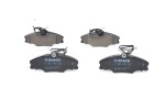 BOSCH Piduriklotsi komplekt,  ketaspidur 0 986 424 227
