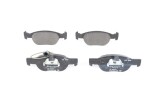 BOSCH Piduriklotsi komplekt,  ketaspidur 0 986 424 246