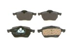 BOSCH Piduriklotsi komplekt,  ketaspidur 0 986 424 360