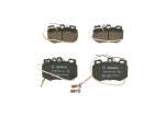 BOSCH Piduriklotsi komplekt,  ketaspidur 0 986 424 376