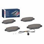 BOSCH Piduriklotsi komplekt,  ketaspidur 0 986 424 379