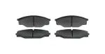 BOSCH Piduriklotsi komplekt,  ketaspidur 0 986 424 382