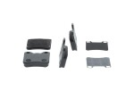 BOSCH Piduriklotsi komplekt,  ketaspidur 0 986 424 411