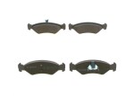 BOSCH Piduriklotsi komplekt,  ketaspidur 0 986 424 416