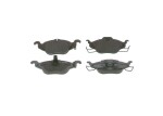BOSCH Piduriklotsi komplekt,  ketaspidur 0 986 424 456