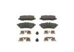 BOSCH Piduriklotsi komplekt,  ketaspidur 0 986 424 470