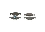 BOSCH Piduriklotsi komplekt,  ketaspidur 0 986 424 514