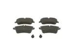 BOSCH  Комплект тормозных колодок, дисковый тормоз 0 986 424 517