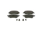 BOSCH Piduriklotsi komplekt,  ketaspidur 0 986 424 527