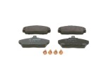 BOSCH Piduriklotsi komplekt,  ketaspidur 0 986 424 566