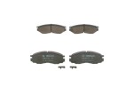 BOSCH Piduriklotsi komplekt,  ketaspidur 0 986 424 572