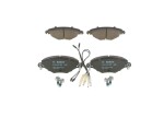 BOSCH Piduriklotsi komplekt,  ketaspidur 0 986 424 582