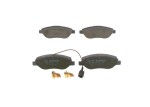 BOSCH Piduriklotsi komplekt,  ketaspidur 0 986 424 595