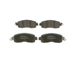 BOSCH Piduriklotsi komplekt,  ketaspidur 0 986 424 638