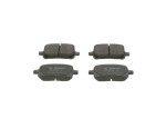 BOSCH Piduriklotsi komplekt,  ketaspidur 0 986 424 639