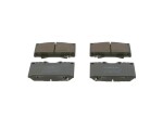 BOSCH Piduriklotsi komplekt,  ketaspidur 0 986 424 640