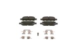 BOSCH Piduriklotsi komplekt,  ketaspidur 0 986 424 650