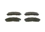 BOSCH Piduriklotsi komplekt,  ketaspidur 0 986 424 656