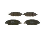 BOSCH Piduriklotsi komplekt,  ketaspidur 0 986 424 682