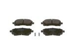 BOSCH Piduriklotsi komplekt,  ketaspidur 0 986 424 700