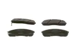 BOSCH Piduriklotsi komplekt,  ketaspidur 0 986 424 714