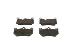 BOSCH Piduriklotsi komplekt,  ketaspidur 0 986 424 741