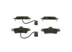 BOSCH Piduriklotsi komplekt,  ketaspidur 0 986 424 745