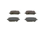 BOSCH Piduriklotsi komplekt,  ketaspidur 0 986 424 761