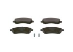 BOSCH Piduriklotsi komplekt,  ketaspidur 0 986 424 770