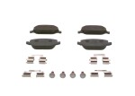 BOSCH Piduriklotsi komplekt,  ketaspidur 0 986 424 775
