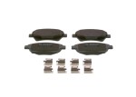 BOSCH Piduriklotsi komplekt, ketaspidur 0 986 424 785