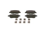 BOSCH Piduriklotsi komplekt,  ketaspidur 0 986 424 786