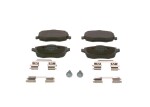 BOSCH Piduriklotsi komplekt,  ketaspidur 0 986 424 793