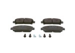 BOSCH Piduriklotsi komplekt,  ketaspidur 0 986 424 799