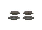 BOSCH Piduriklotsi komplekt,  ketaspidur 0 986 424 808