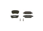 BOSCH Piduriklotsi komplekt,  ketaspidur 0 986 424 814