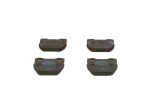 BOSCH Piduriklotsi komplekt,  ketaspidur 0 986 424 827